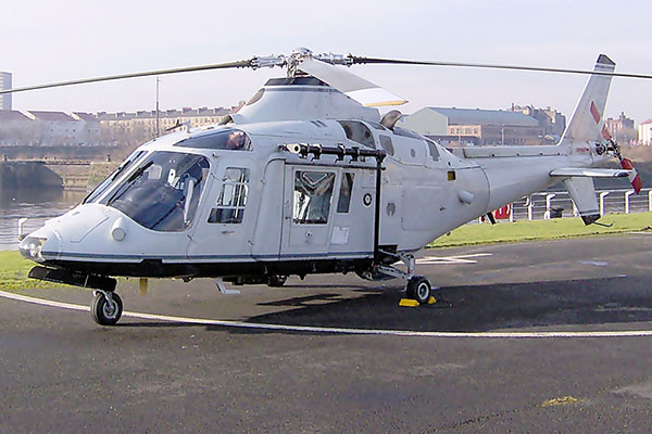 A109 helicopter