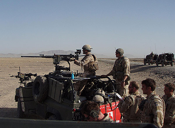 raf regiment - wmik land rover